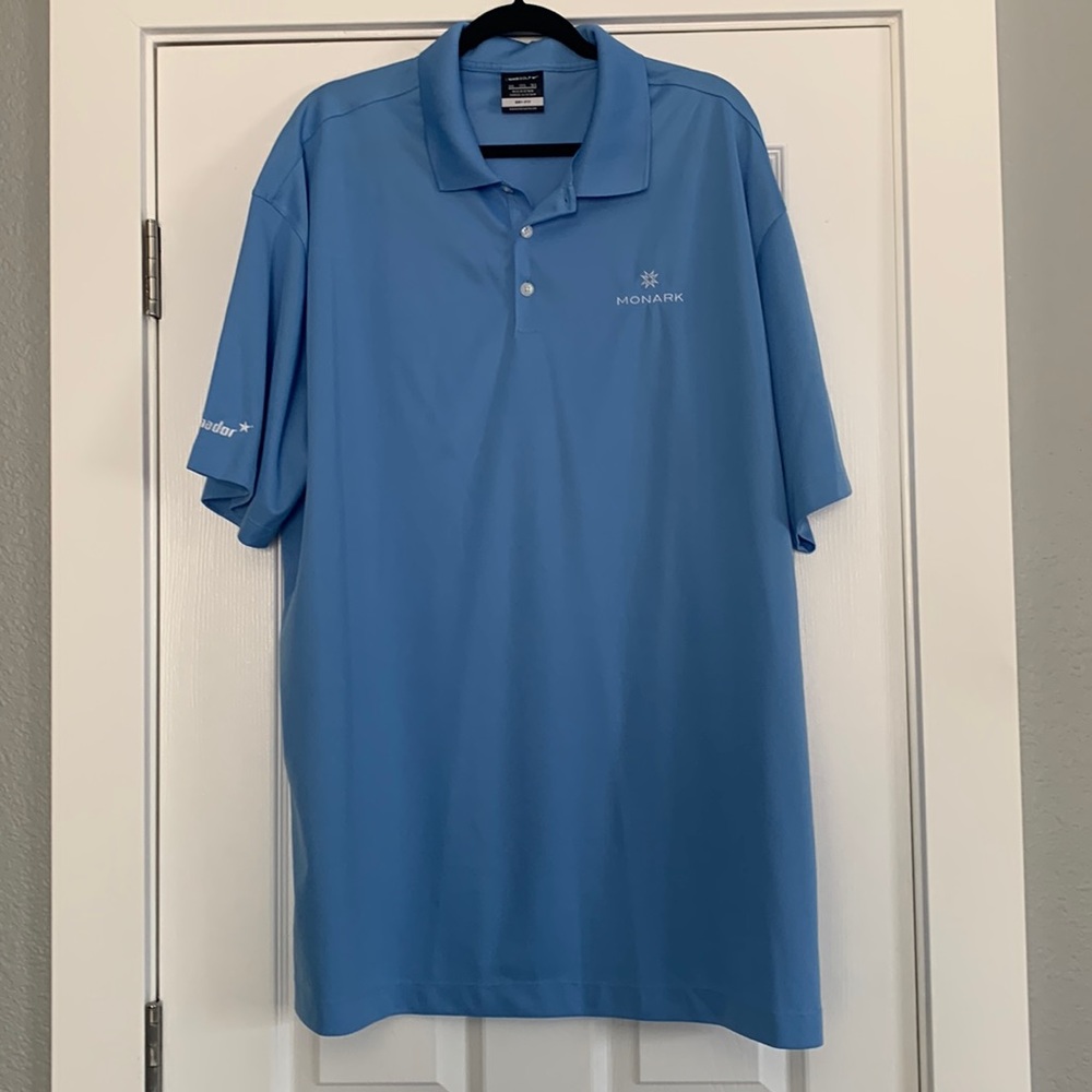 NEW Nike Golf Blue Men’s Polo Shirt 3XL